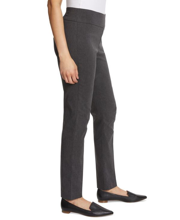 グロリアバンデービルト レディース ボトムス カジュアルパンツ Gloria Vanderbilt Womens TummyControl PullOn Slim Trousers in Regular Short Long Heather Grey グレー