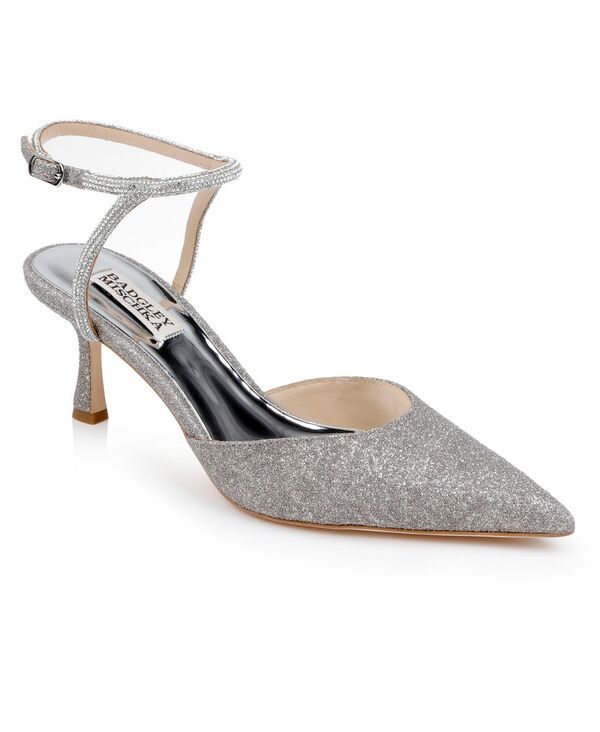 バッジェリーミシュカ レディース シューズ パンプス Badgley Mischka Womens Autumn Pointed Toe Pumps Silver Glitter シルバー 40,820円
