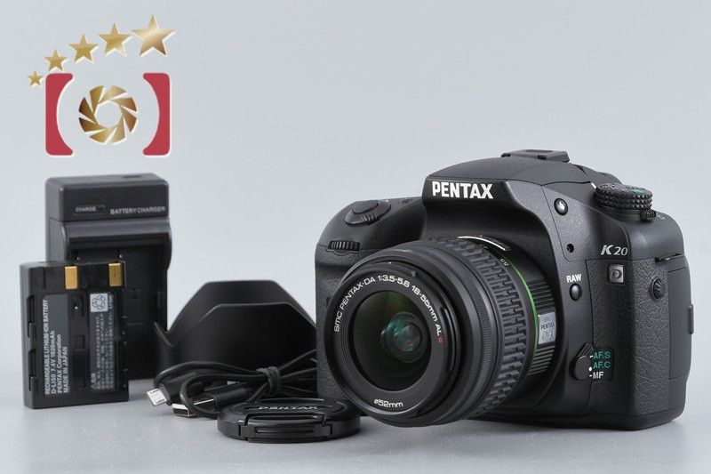 【中古】PENTAX ペンタックス K20D 18-55 レンズキット シャッター回数僅少