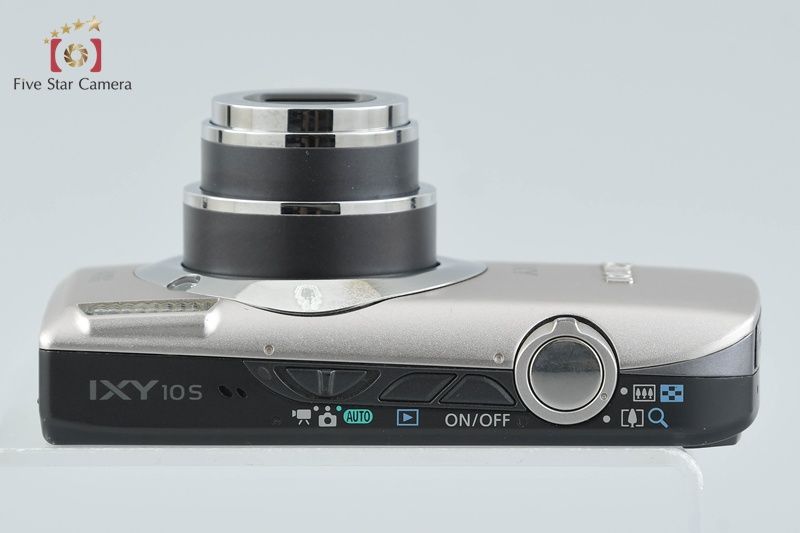 中古】Canon キヤノン IXY 10S シルバー コンパクトデジタルカメラ