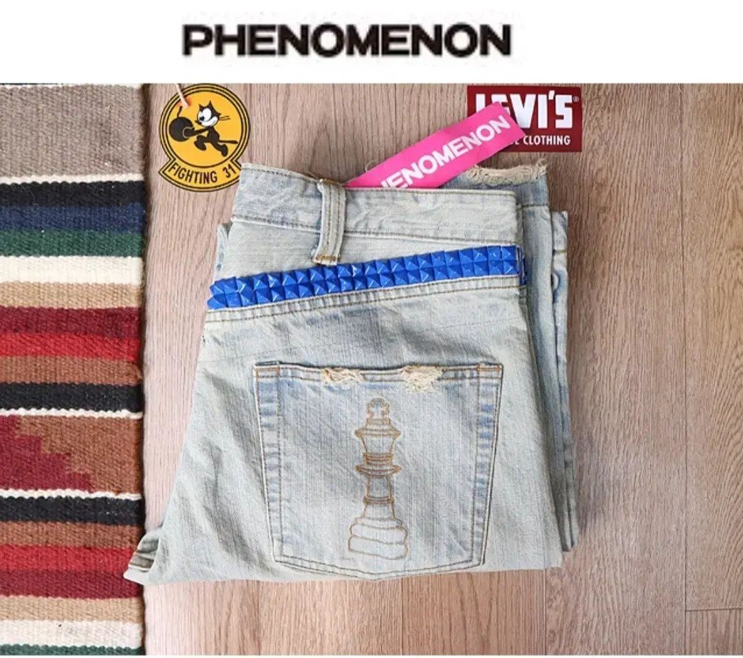 日本版 PHENOMENON フェノメノン デニムパンツ32 新品