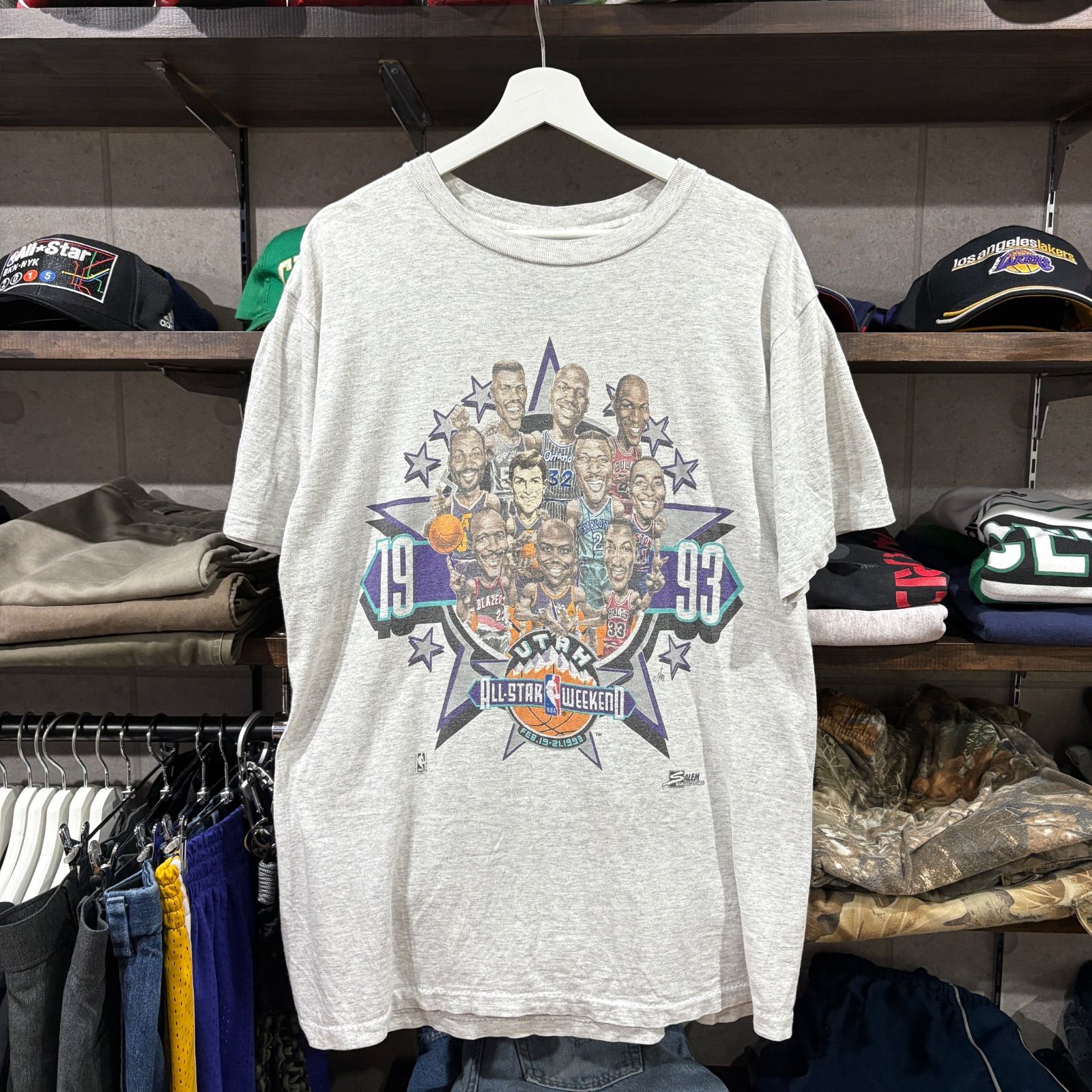 【90s Salem / 1993 NBA All-Star Game / Vintage T-Shirt】