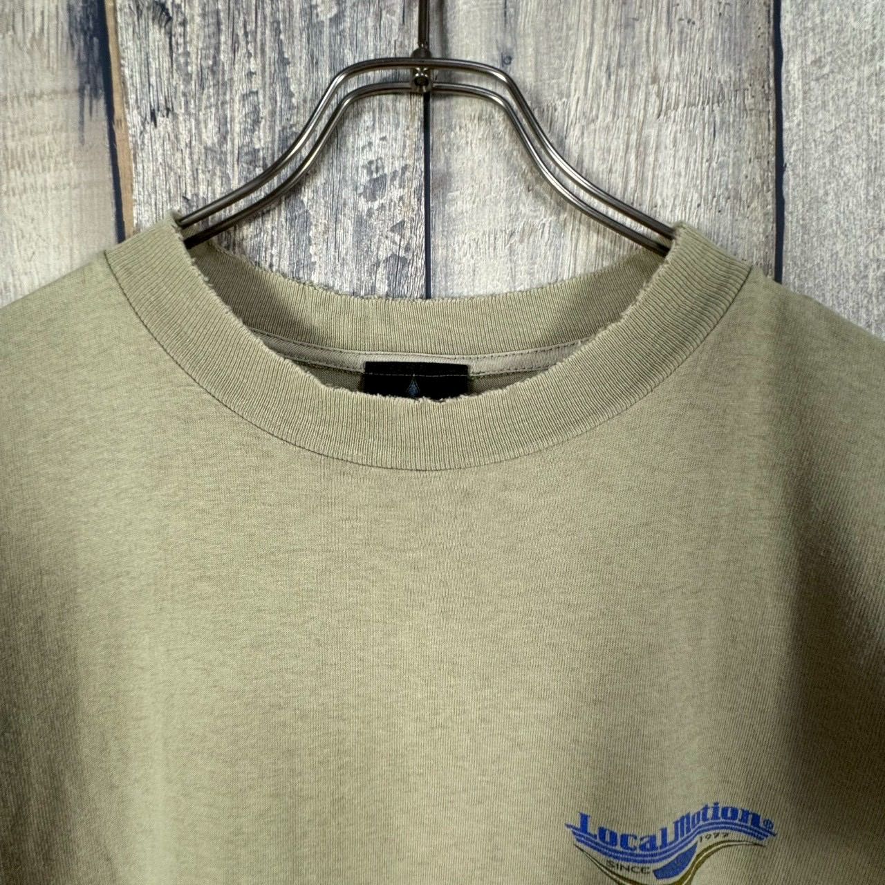 OLD Local Motion 90s ローカルモーション 米国製 ベージュ 両面 