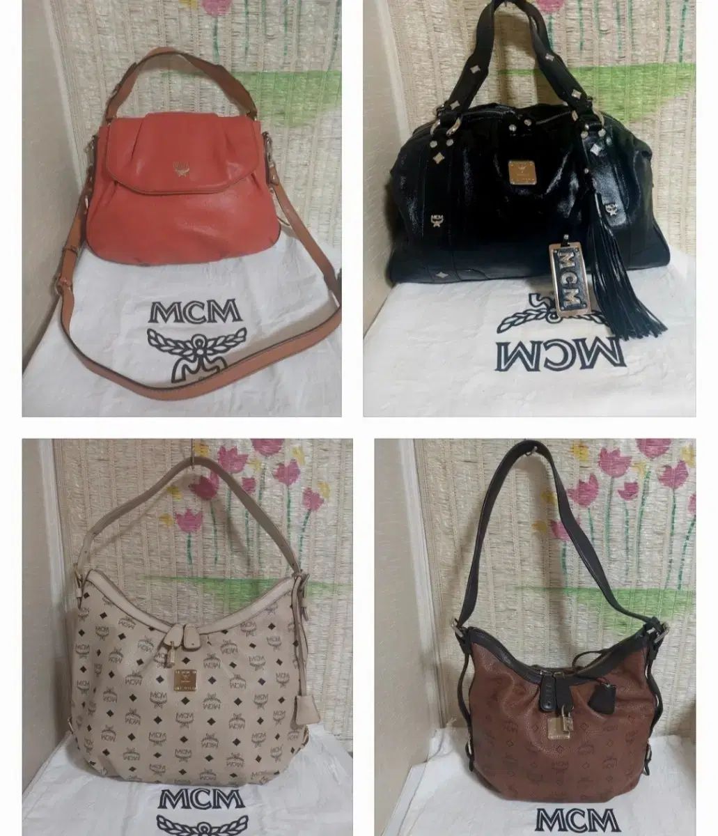 まとめ売り) MCM バッグ 4種 (トートバッグ ショルダーバッグ)