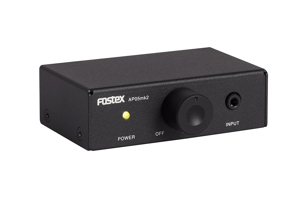 FOSTEX フォステクス パーソナル・アンプ 黒 AP05mk2　管理記号:32