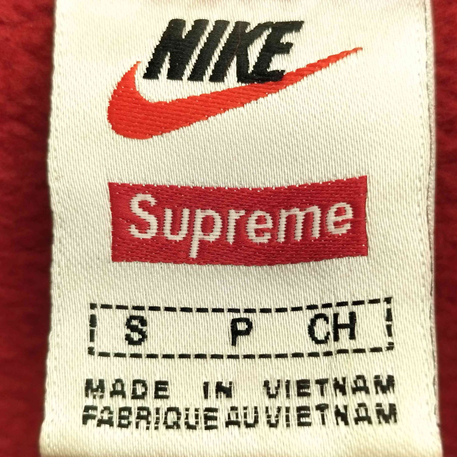 シュプリーム Supreme 19AW Leather Applique Hooded Sweatshirt 