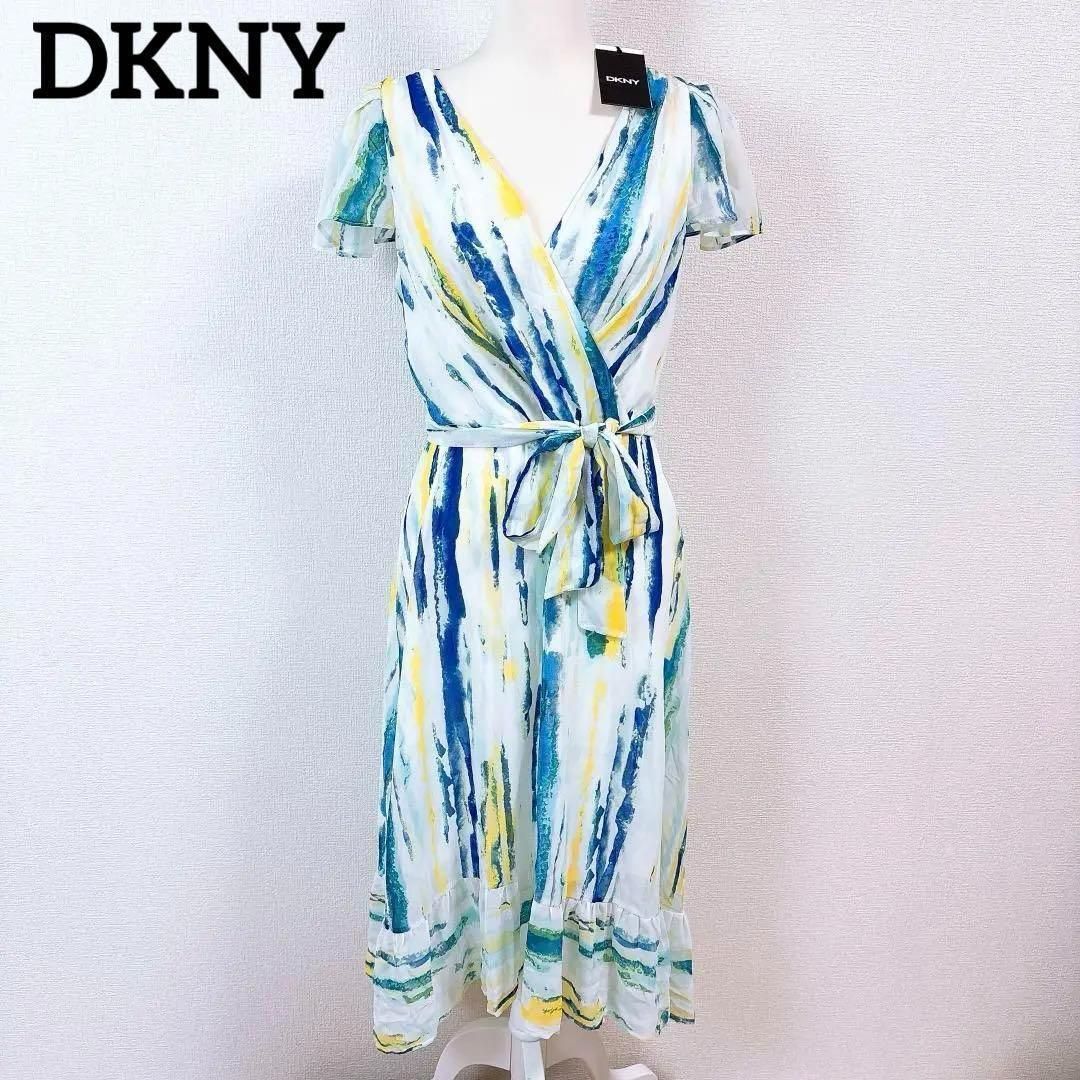 【新品未使用タグ付き】DKNY ドレス ロングワンピース 12