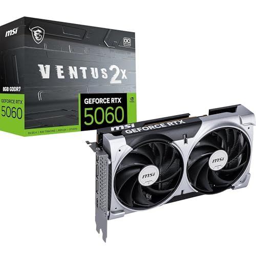 MSI GeForce RTX 5060 8G VENTUS 2X OC グラフィックスボード VD9187″mn