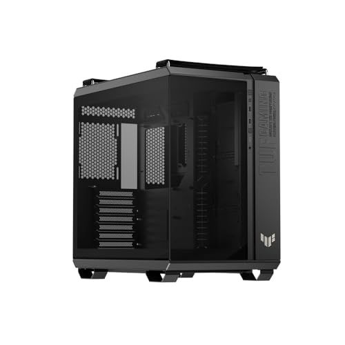 ASUS TUF Gaming GT502 Horizon ブラック/ATX/ミッドタワー ケース/強化ガラス/ピラーレス/デュアルチャンバー構造/国内正規代理店品″mn