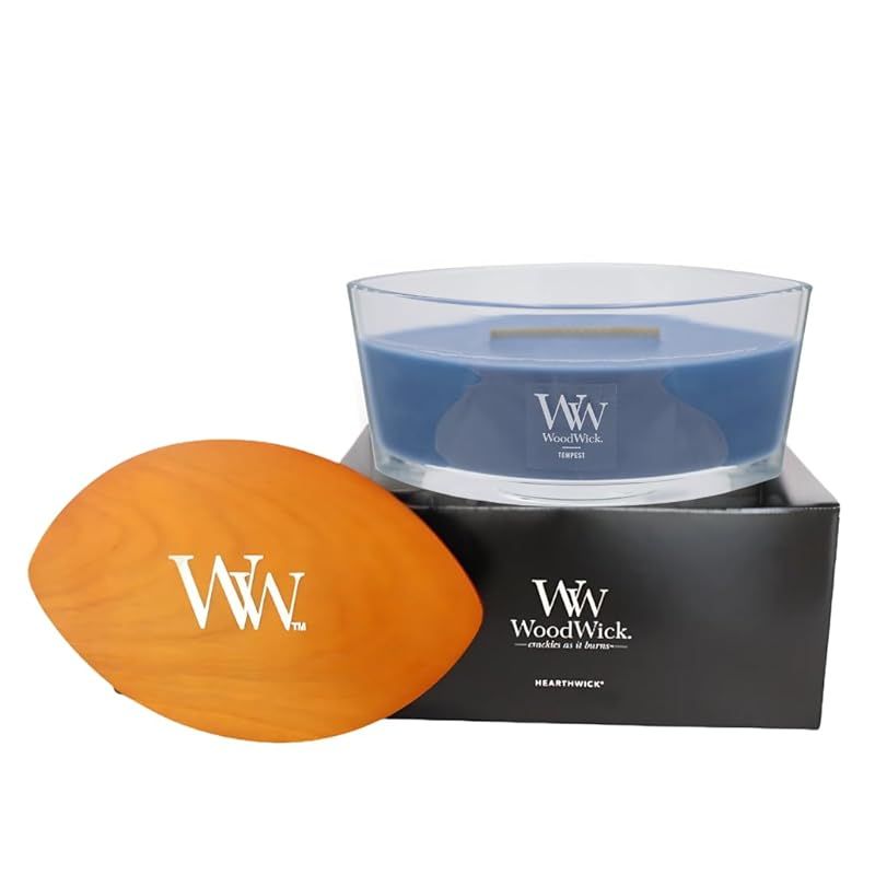 WoodWick アロマキャンドル 焚火 ウッドウィック ハースウィック キャンドル 焚き火の音がするキャンドル ギフト 女性 プレゼント 香り アロマ (テンペスト)