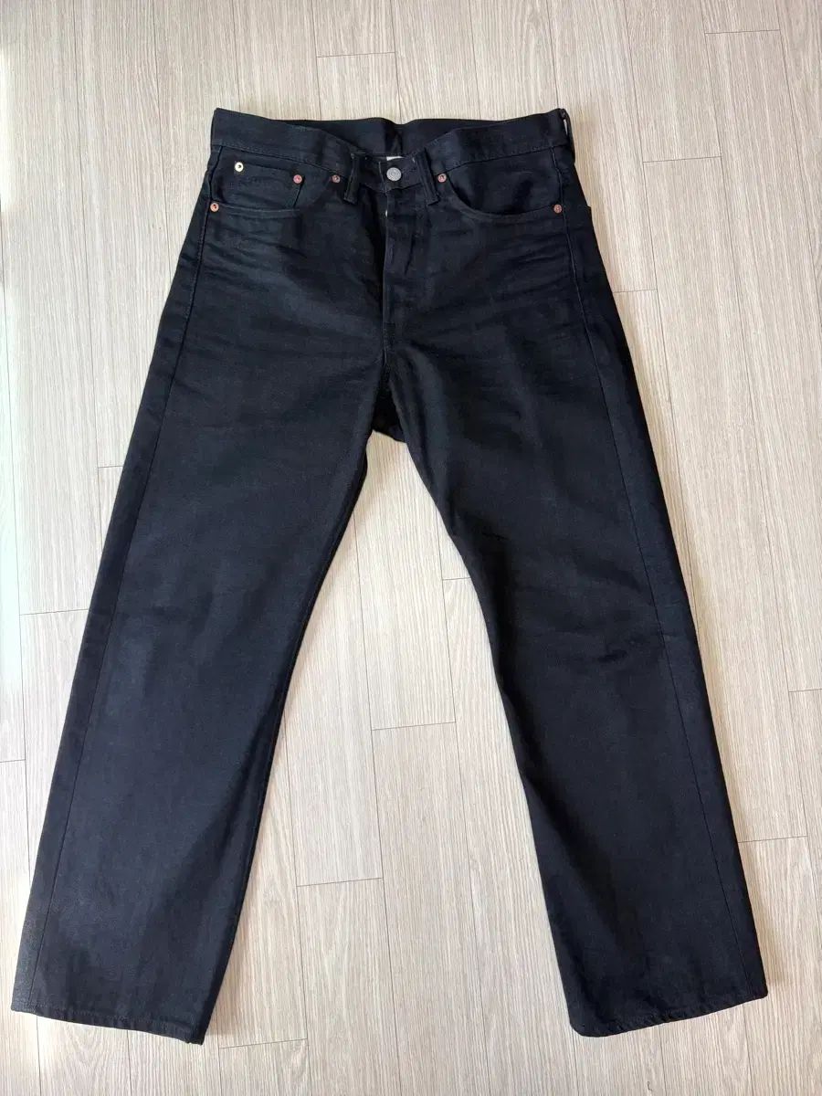 RRL(ダブルアールエル) ヴィンテージ 5ポケット ブラックオンブラック 31x30