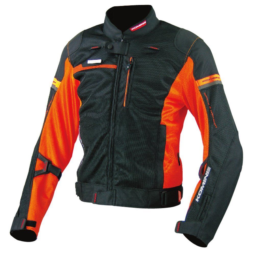 新品 KOMINE(コミネ) JK-044 Air Stream M-JKT-IONEA black/orange 3XL 07-044