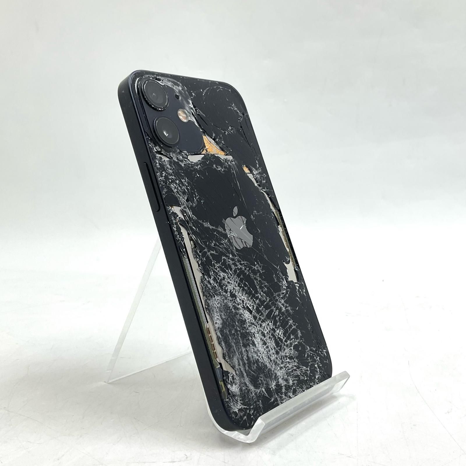 iPhone 12 mini 64GB Black SIMフリー (難有) - メルカリ