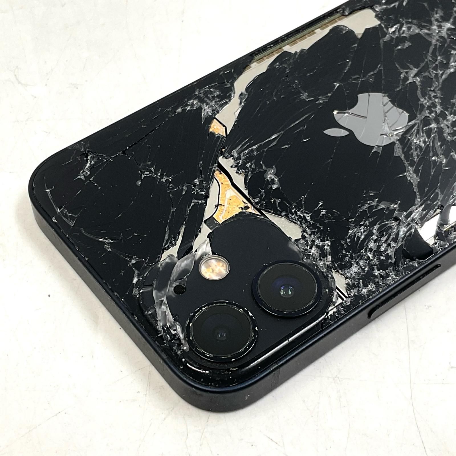 iPhone 12 mini 64GB Black SIMフリー (難有) - メルカリ