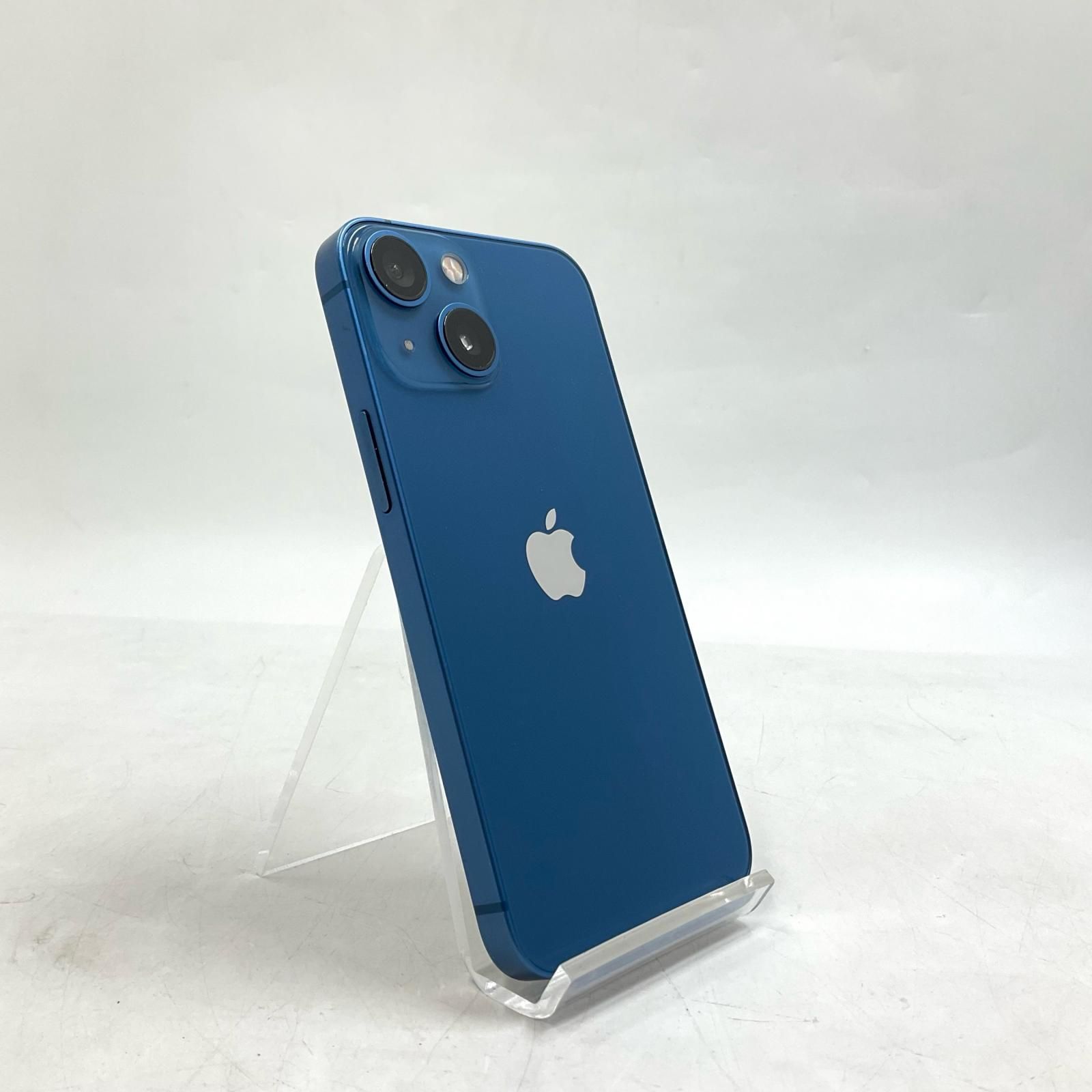 最速発送】 iPhone 13 mini 128GB Blue au SIMフリー 白ロム【難有