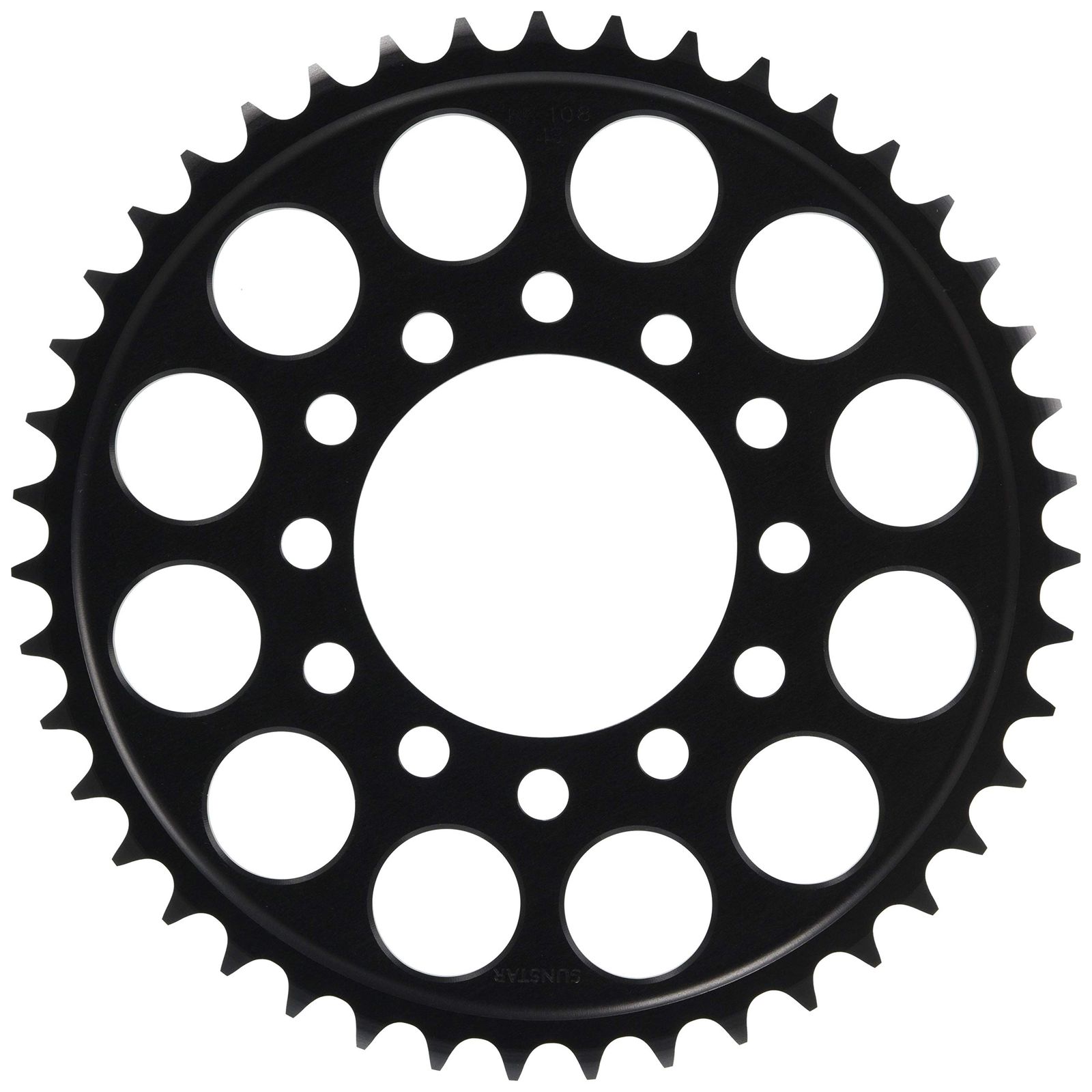 新品 サンスター(SUNSTAR) リアスプロケット アルミ 530-43T ブラック ZRX1200R RK-108BKH-43