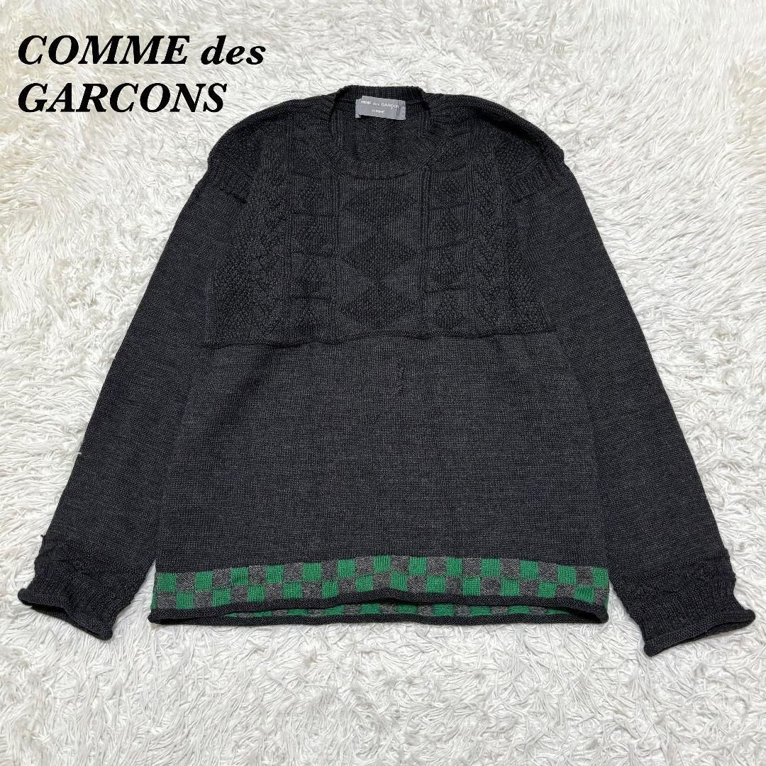 COMME des GARCONS HOMME 長袖セーター グレー