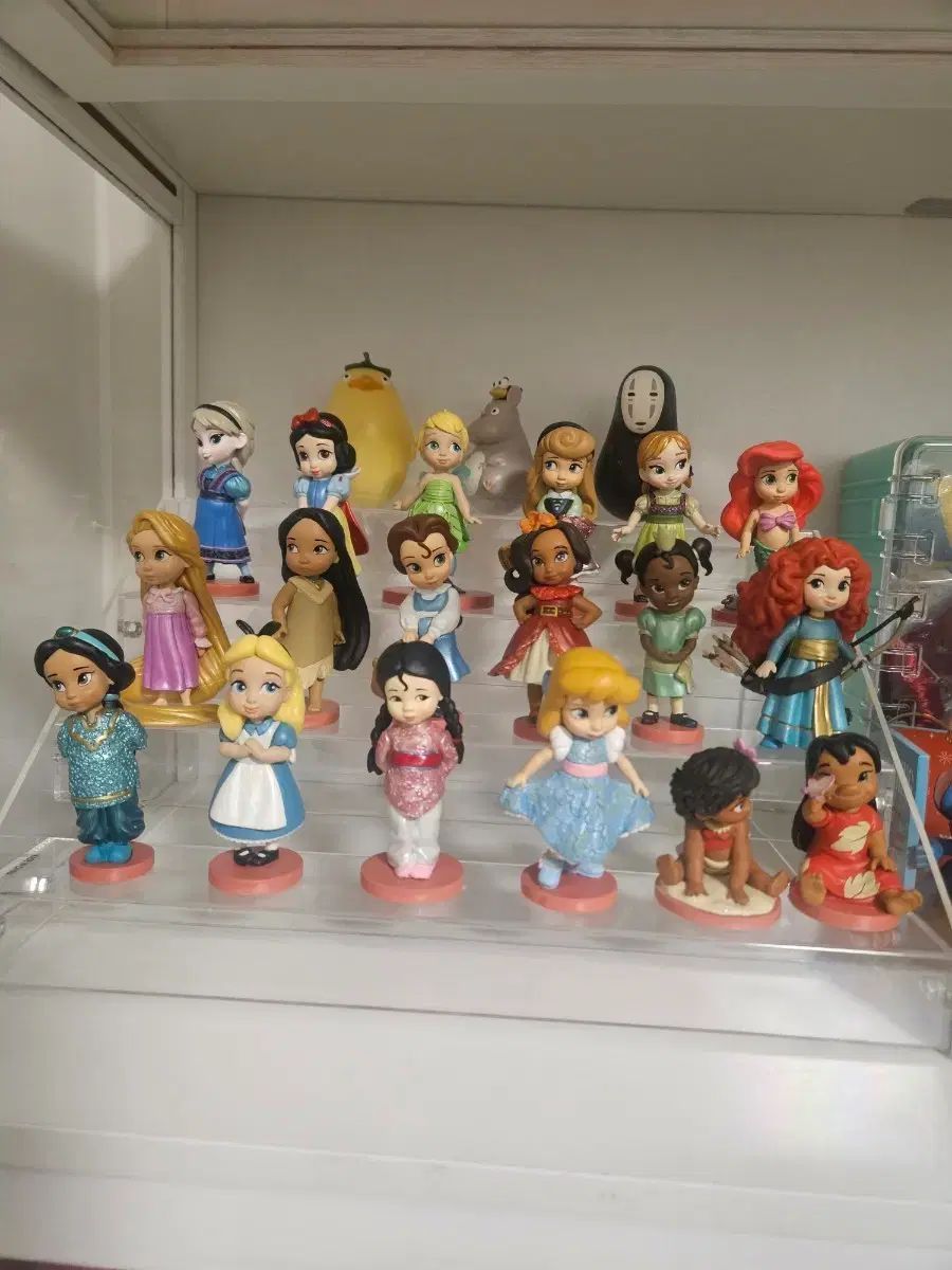 ディズニー プリンセス フィギュア セット with ガオナシ