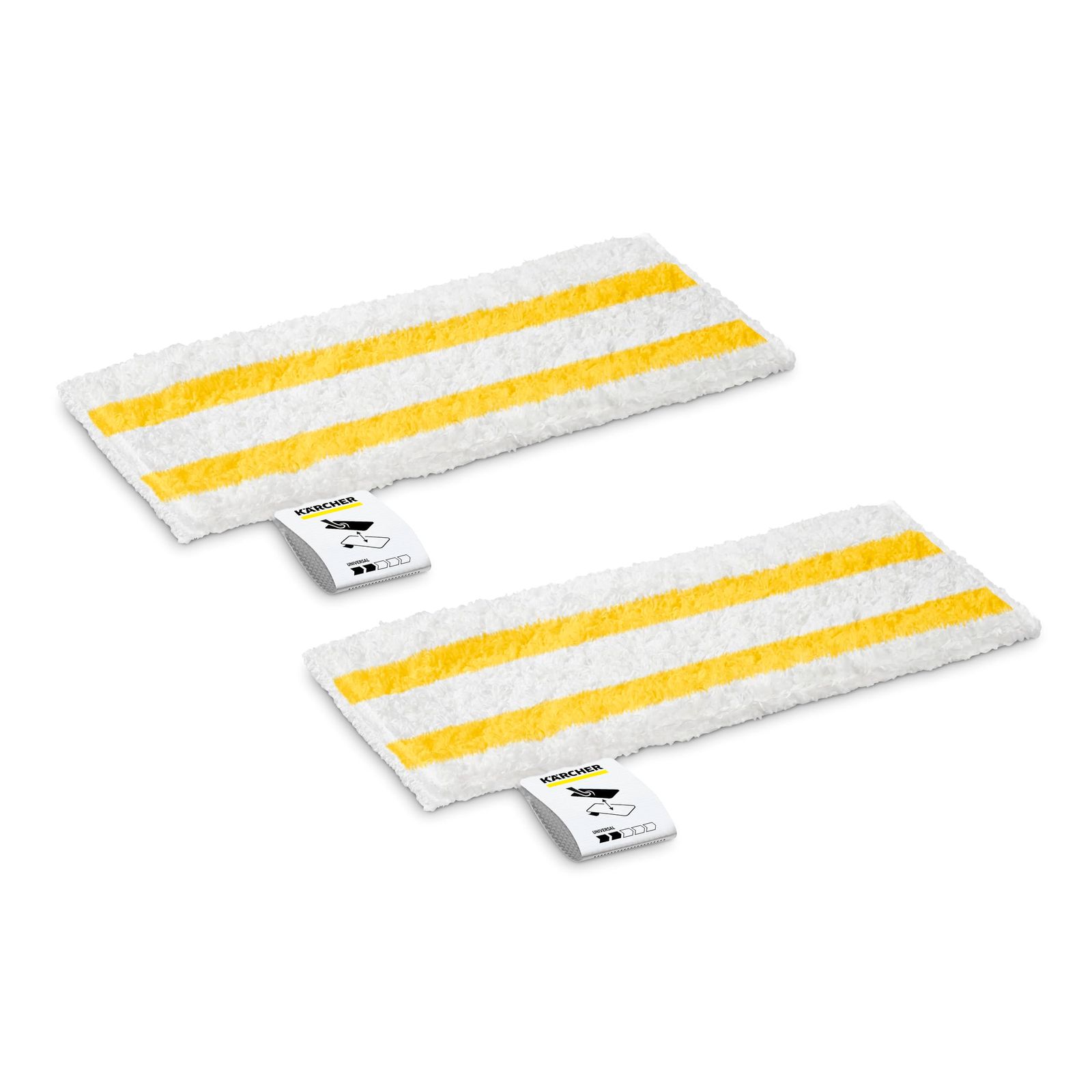 【純正品】ケルヒャー(Karcher) スチームクリーナー用アクセサリー イージーフィックス用マイクロファイバークロス2枚入り Y/油汚れ 皮脂 除菌/床掃除 フローリング 畳 2.863-349.0koe