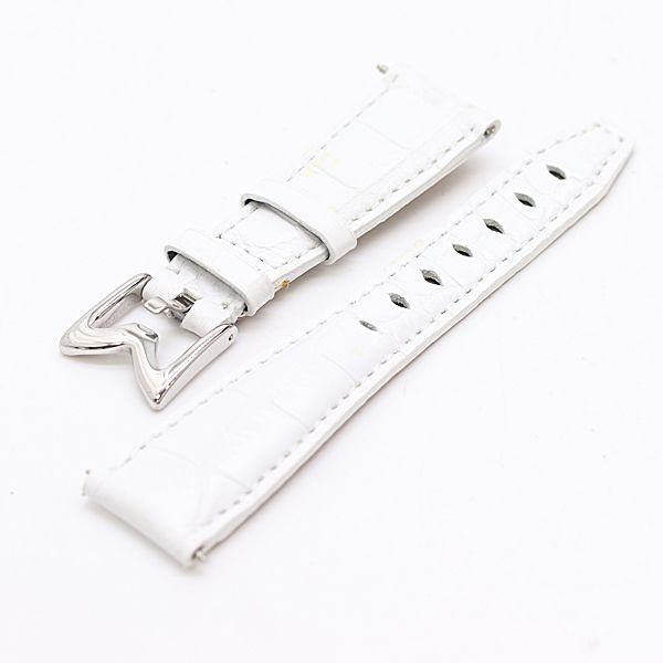 新品 定価16,500円 ホワイトレザー 時計ベルト 20mm ガガミラノ ガガミラノ 純正ベルト レザー ホワイトカラー 20mm メンズ/レディース