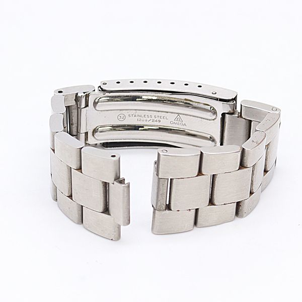 オメガ 1286/249 純正ベルト ステンレス シルバーカラー 22mm メンズ