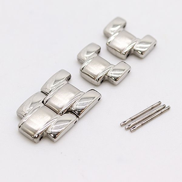 美品 フェンディ 210L 062-761 純正コマ 4コマ シルバーカラー 14mm レディース腕時計 2000000 NSK IGW