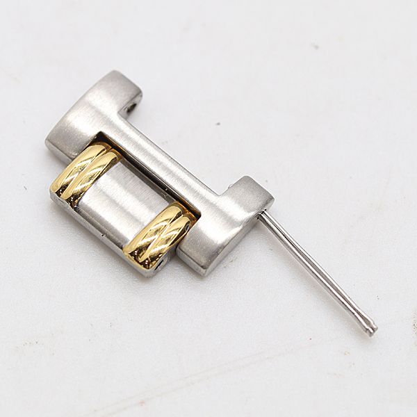 良品 グッチ 9000M 純正コマ 1コマ シルバー/ゴールドカラー 16ｍｍ用 メンズ腕時計 2000000 NSK KMT