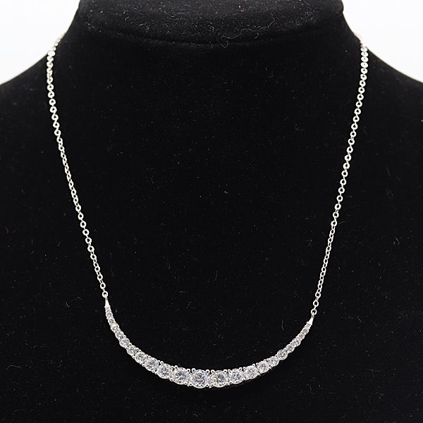ラインネックレス ダイヤ 23P 7.2g アクセサリー ジュエリー 2000000 NSK KMT 7,700円