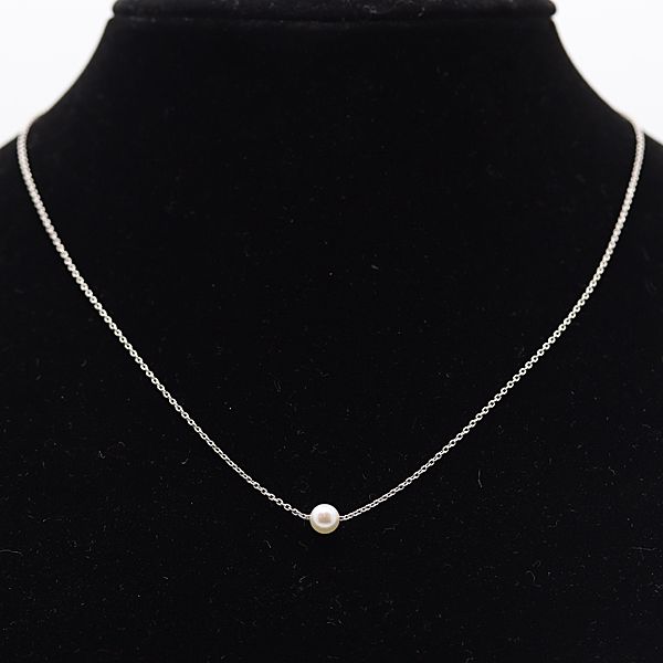 TASAKI タサキ 真珠 一粒パープネックレス SV925 2.0g アクセサリー ジュエリー 2000000 NSK KMT