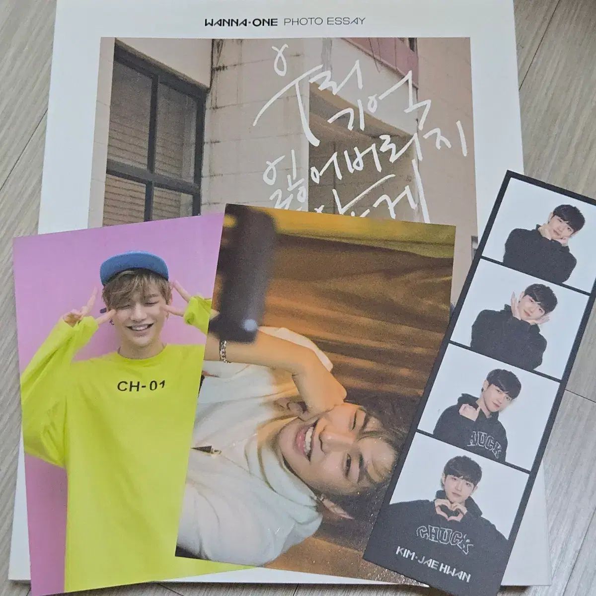 Wanna One（ワナワン）フォトエッセイ Wanna One（ワナワン）グッズ Wanna One（ワナワン）フォトブック