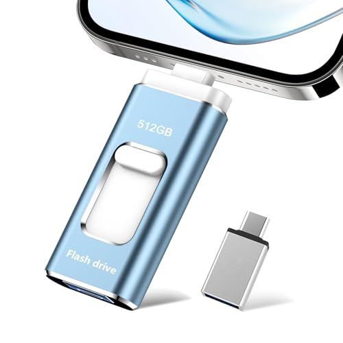 【アプリ不要】512GB USBメモリー 4in1 phone対応usbメモリ高速USB 3.0 フラッシュメモリ type-c USB メモリーphoneデータ 転送保存 写真 バックアップアイフォン用 外付けメモリIOS/Android/ afdb4ee7