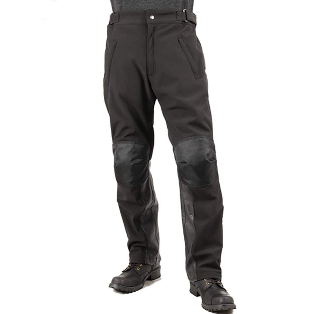 新品 デグナー(DEGNER) メンズソフトシェルオーバーパンツ/MEN'S SOFT SHELL OVER PANTS ブラック LWサイズ DP-29