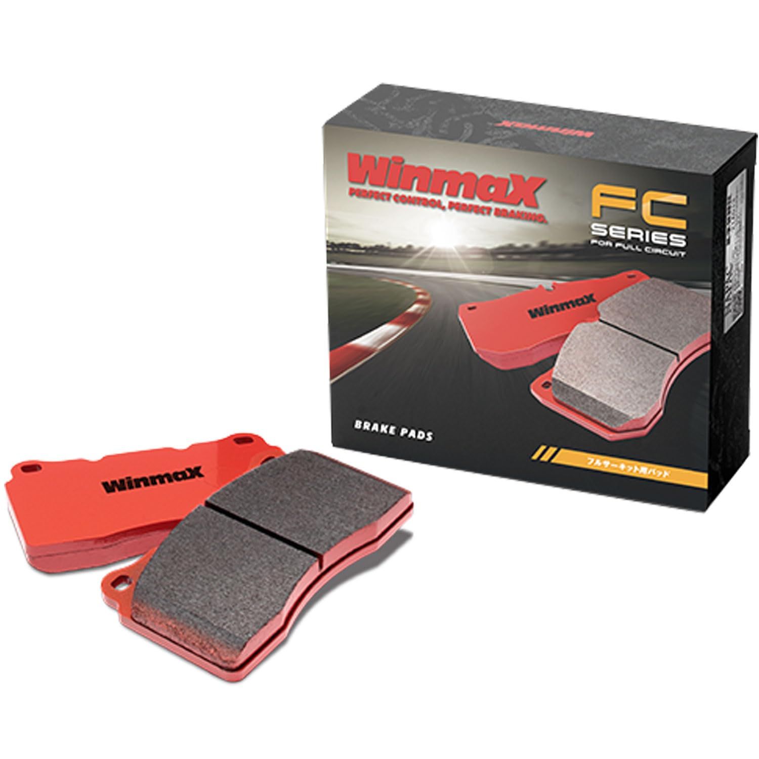 新品 WINMAX (ウィンマックス) ブレーキパッド Full Circuit (フルサーキット) シリーズ ハイスチール材 フロント トヨタ ヤリス/ヤリスカップカー車用 FC3-1648