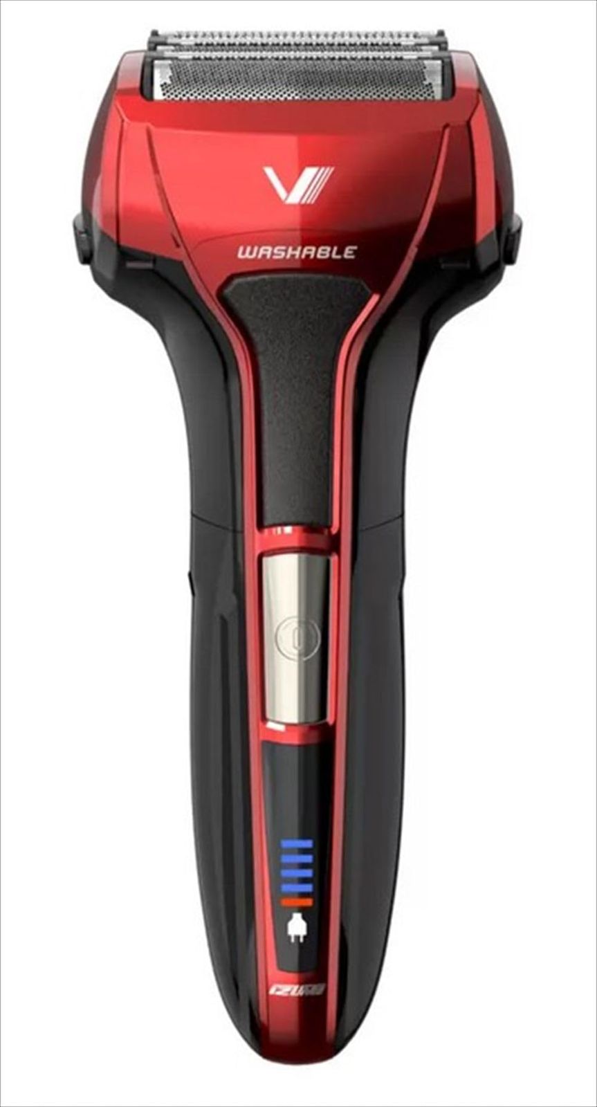 マクセルイズミ 5枚刃モデル 往復式シェーバー IZF-V553W レッドkoe