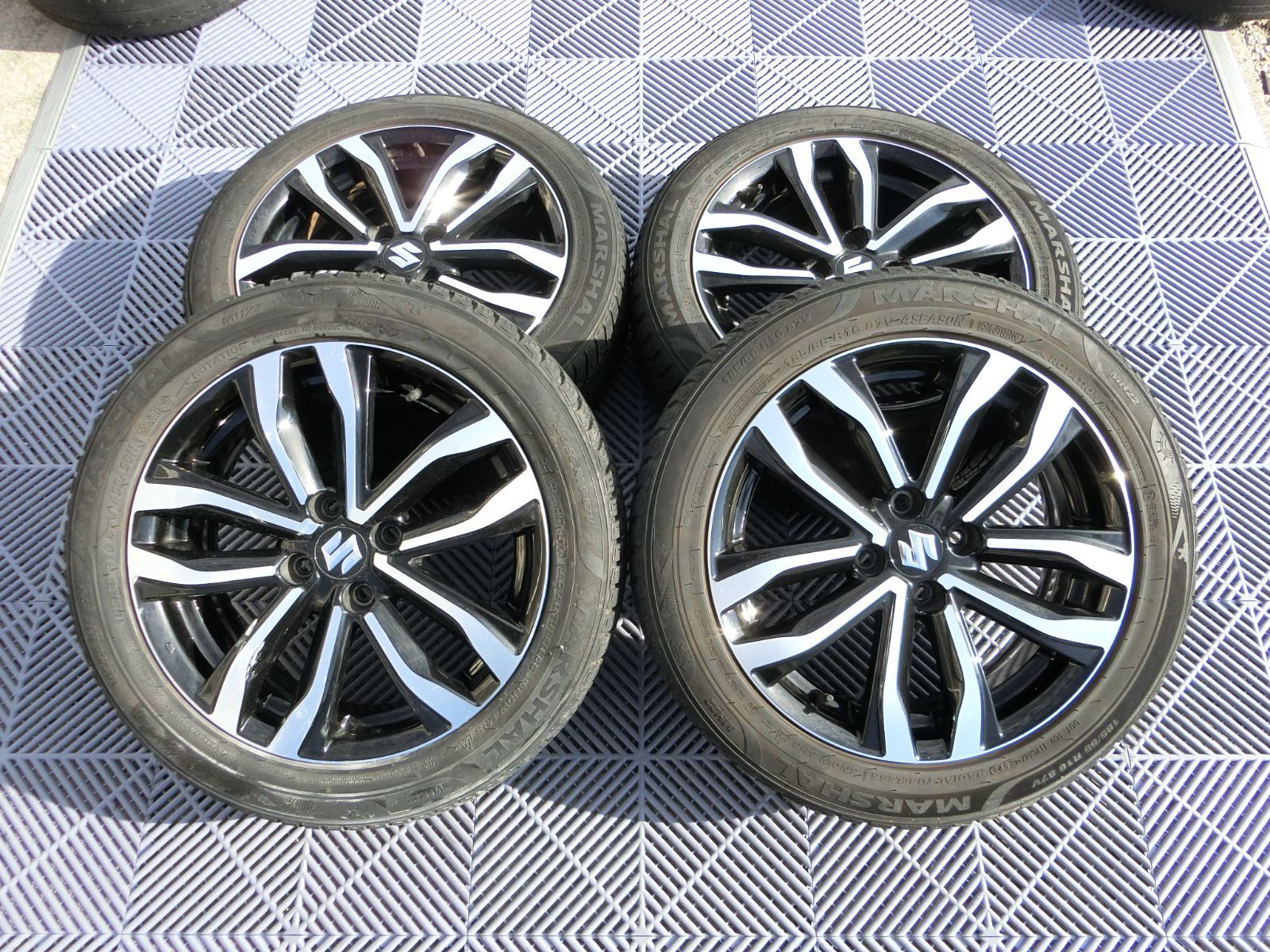 1009] 送料無料 スズキ純正 16インチ アルミホイール 16×6.0J +45