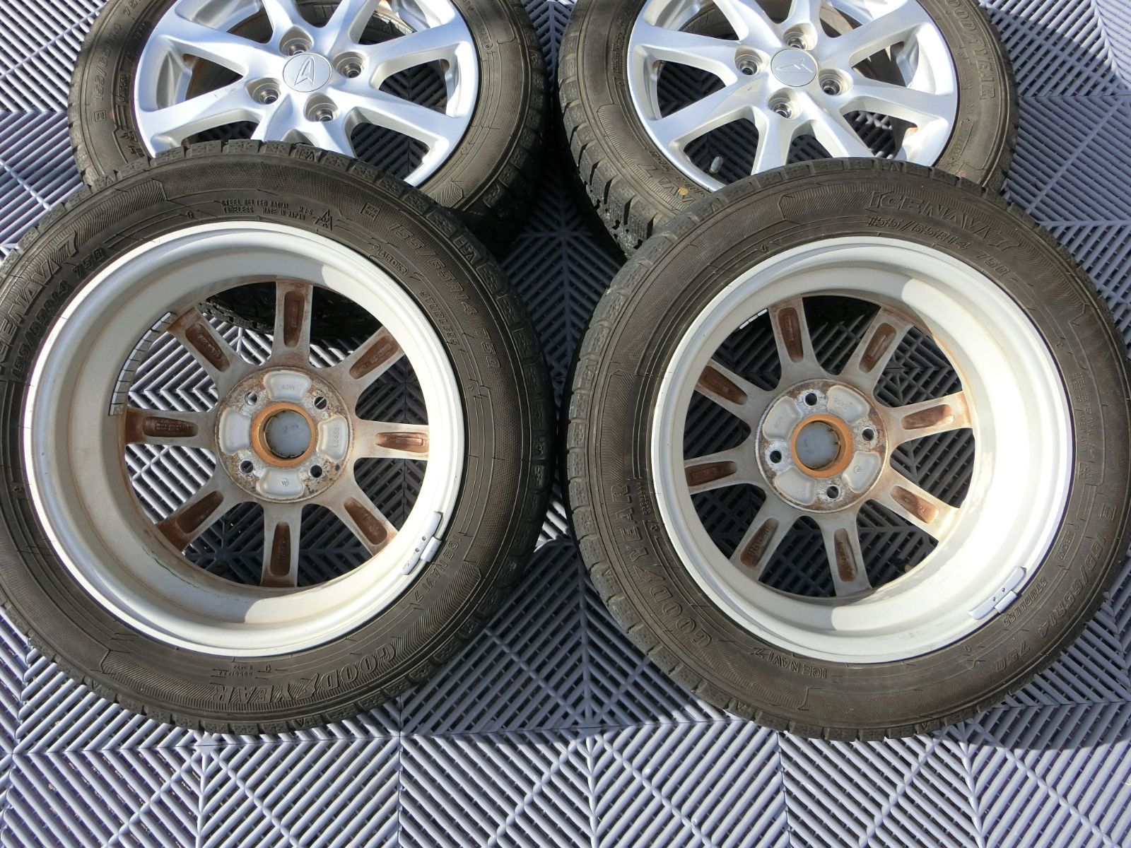 1011] 送料無料 ダイハツ純正 14インチ アルミホイール 14×4.5J +45