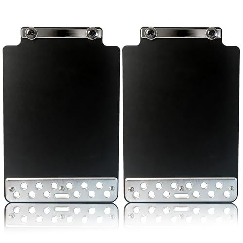 軽トラ 泥除け マッドフラップ ハイゼットトラック ハイゼットジャンボ S500P S510P S201P S211P S200P S210P 汎用 カスタム パーツ (ブラック)(沖縄・離島の方不可) 64326fc6