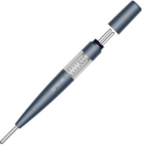 【新品】フェイス ツボ押し棒 バネ式 美顔器 コリほぐし 筋膜リリース フェイスライン クマ 目元ケア 表情筋 リフトアップ 静音設計 フェイス 耳ツボ押し棒 男女兼用 (ブルー) 72d1dad3