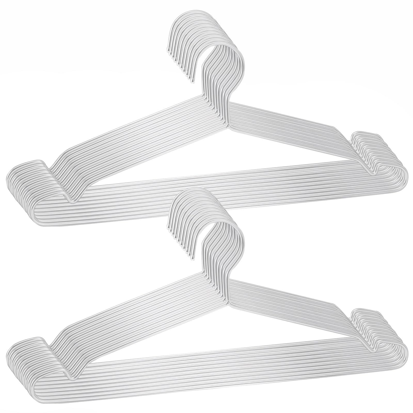 ハンガー ステンレスハンガー 洗濯ハンガー ステンレス 20本 セット hangers シルバー おしゃれ 頑丈 錆びにくい 曲がらない 男女共用で使える はんがー スリム 軽量koe