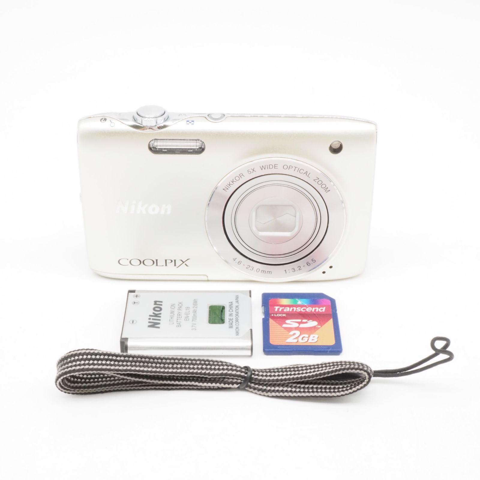 ■美品■ Nikon（ニコン） COOLPIX S3100 シルバー コンパクトデジタルカメラ