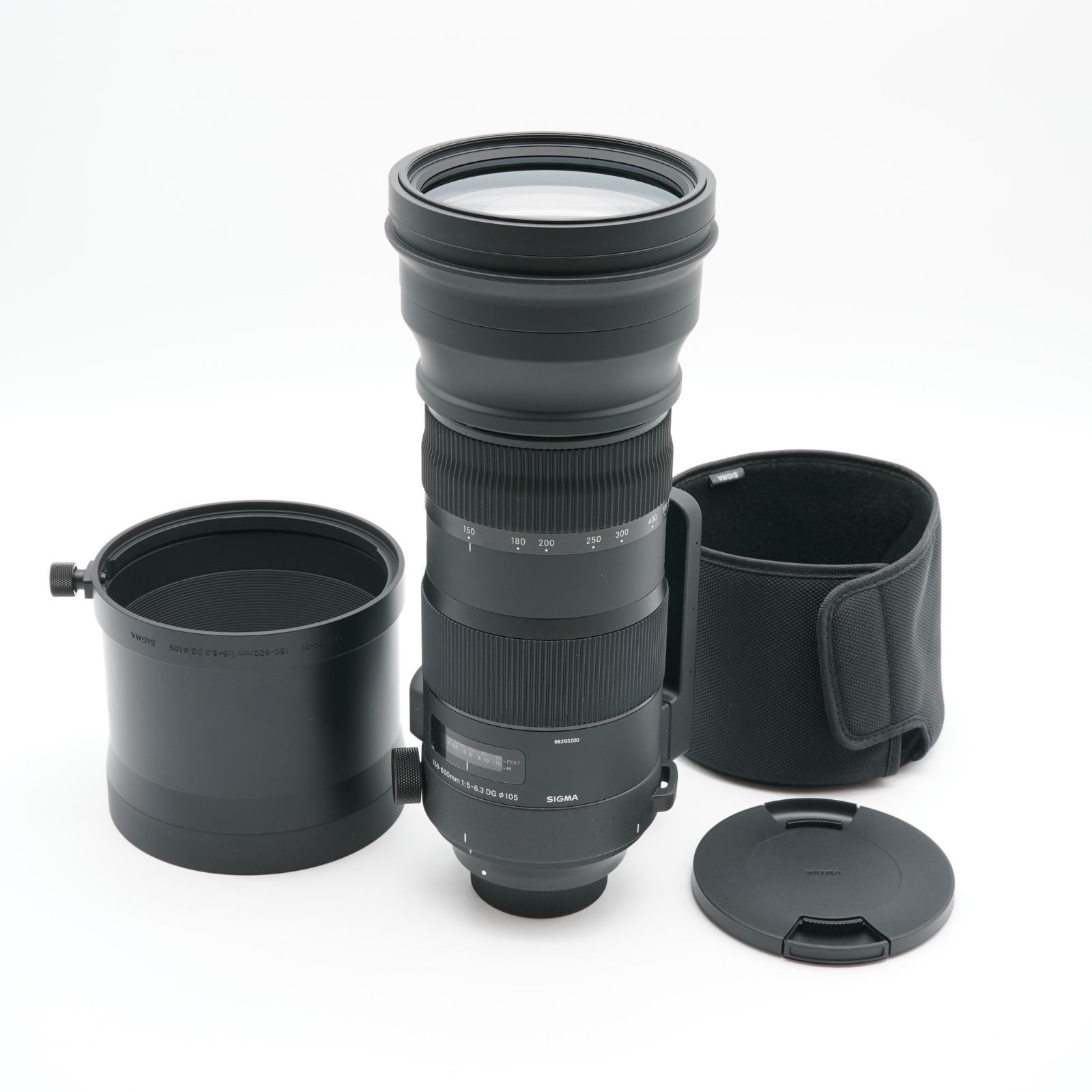 ほぼ新品 SIGMA シグマ 150-600mm F5-6.3 DG OS HSM Sports ニコン あると嬉しい純正フード付！
