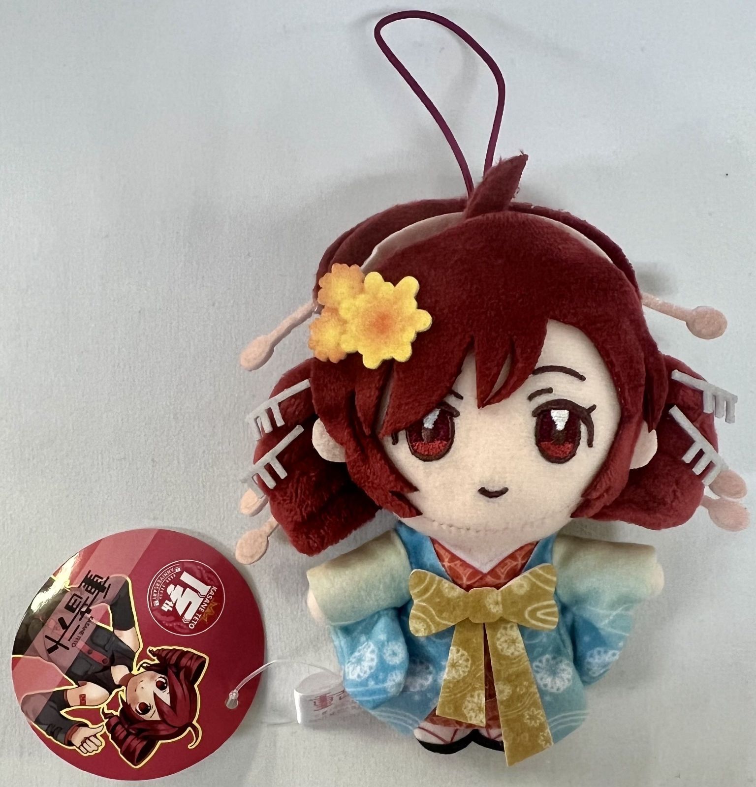 タグ付き　ラウンドワン限定 重音テト(吉原ラメント) マスコットぬいぐるみ