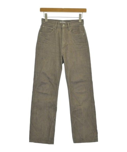 AURALEE デニムパンツ レディース 【古着】【中古】【送料無料】