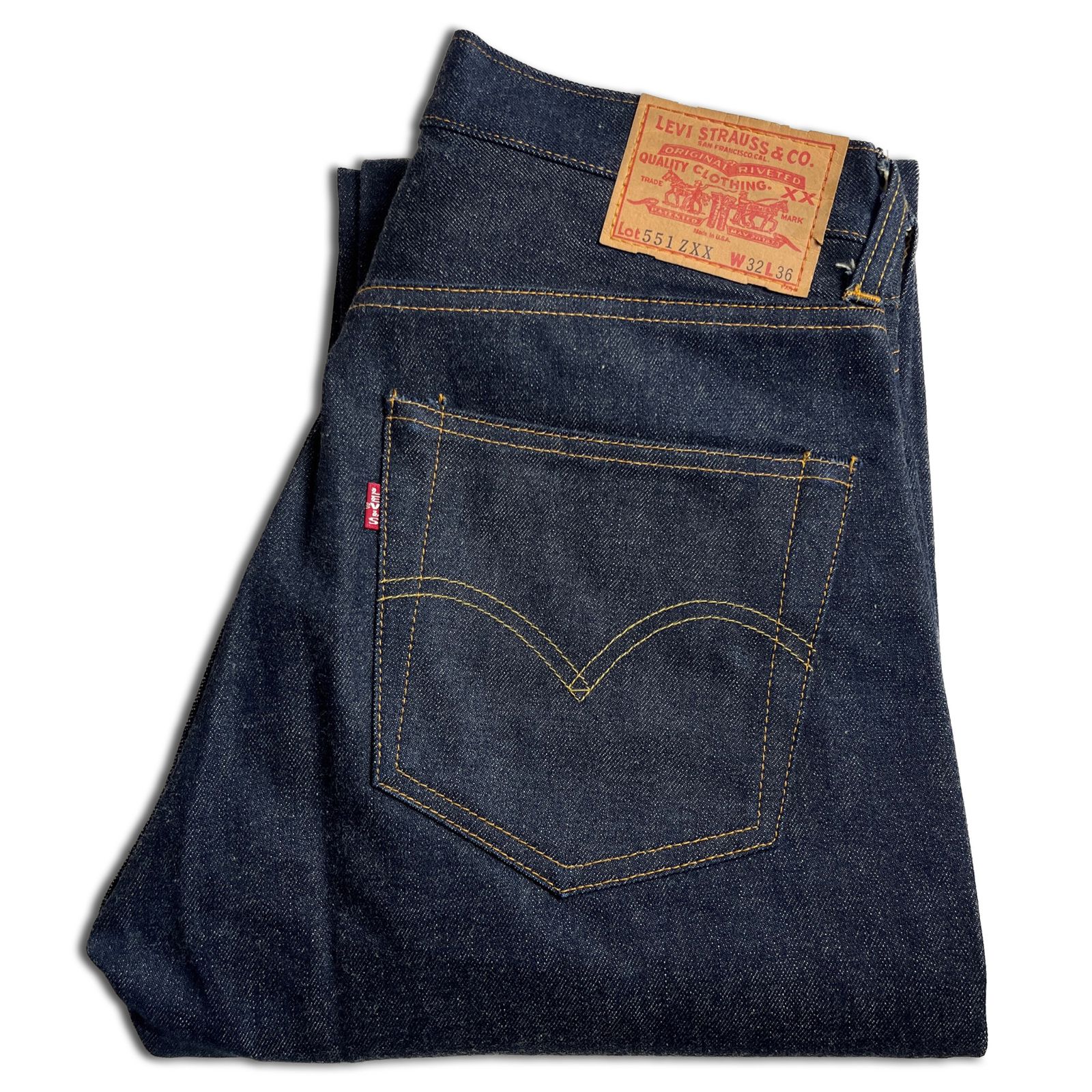 濃紺 バレンシア製】LEVI'S 501ZXX デニムパンツ W32 リーバイス