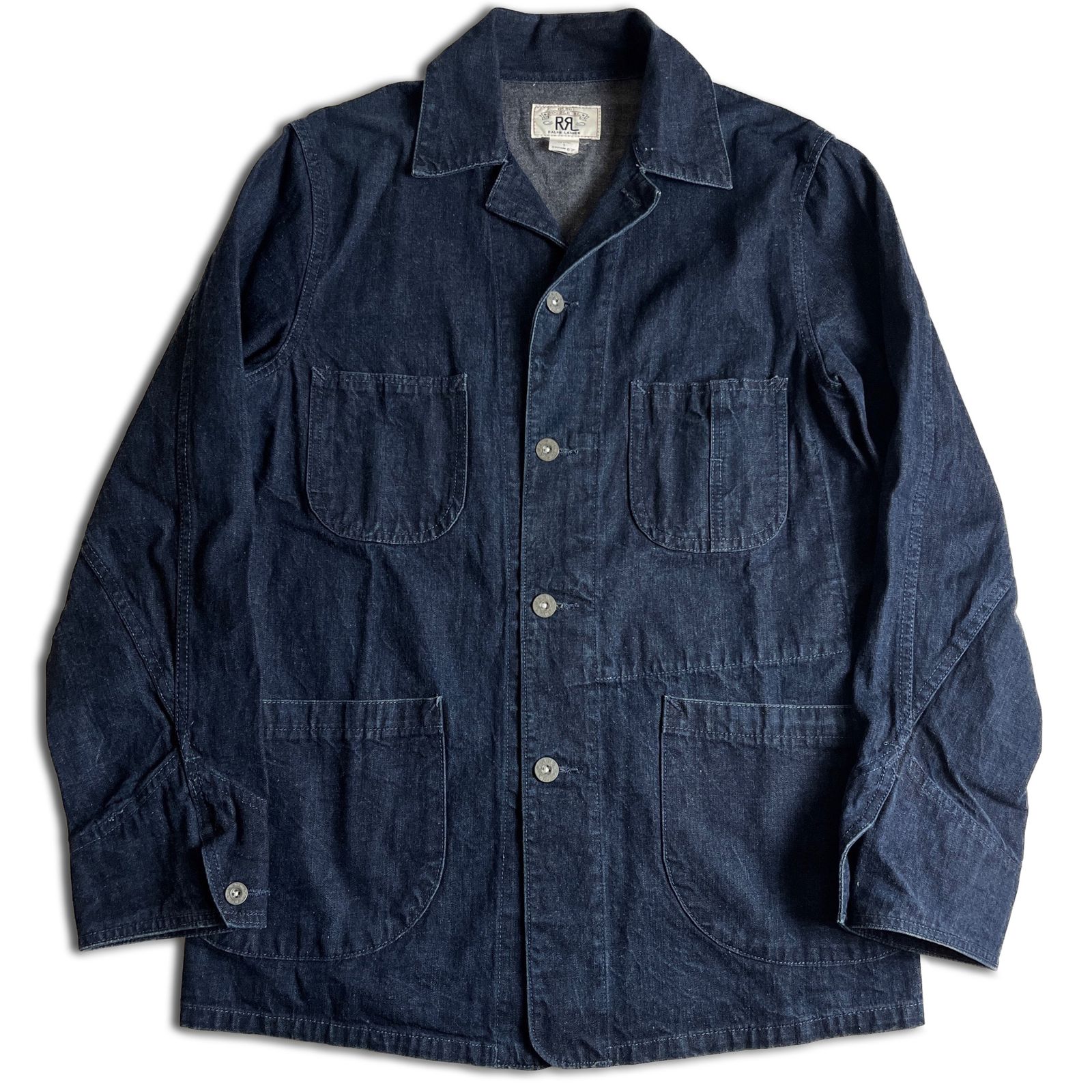 RRL RAILMAN'S JACKET レイルマンジャケット デニム カバーオール ダブルアールエル 2000000025285