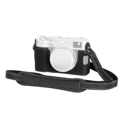 SmallRig 富士フイルムX100VI用 ハーフレザーケースセット カメラ用(ブラック) 4700e c0336f5b