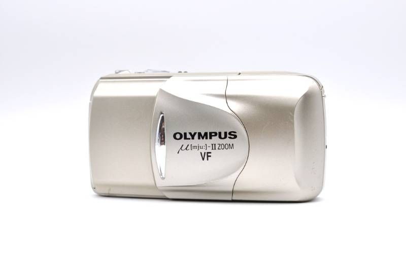 【動作ＯＫ】OLYMPUS μ [mju:] II ZOOM VF オリンパス コンパクトフィルムカメラ