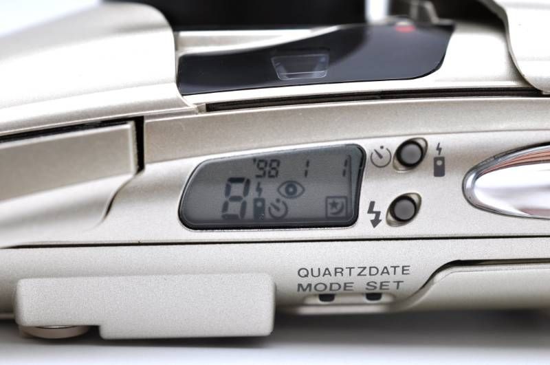 【動作ＯＫ】OLYMPUS μ [mju:] II ZOOM VF オリンパス コンパクトフィルムカメラ