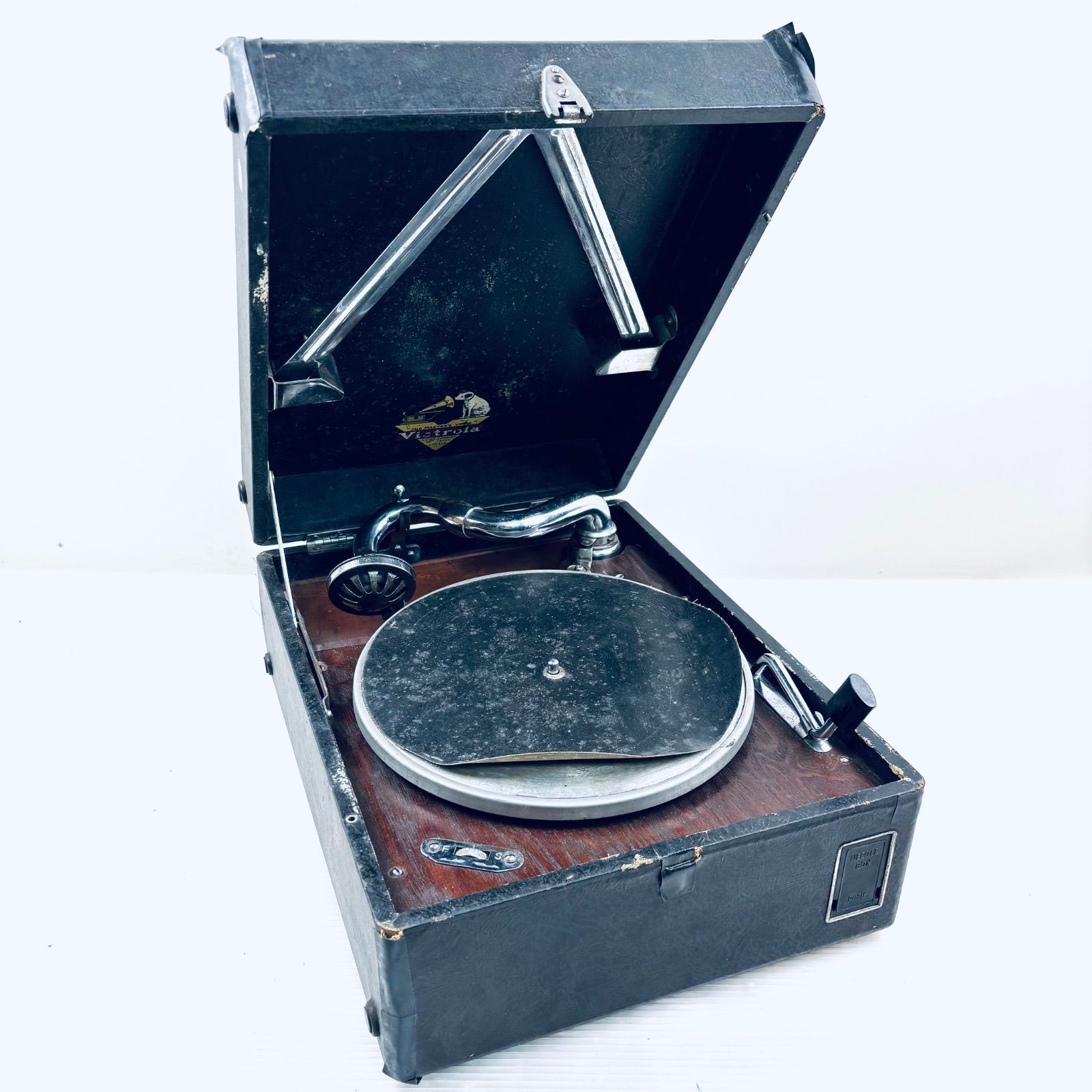 【レトロ】【希少】Victrolaに ビクター　蓄音機　VP-303 アンティーク
