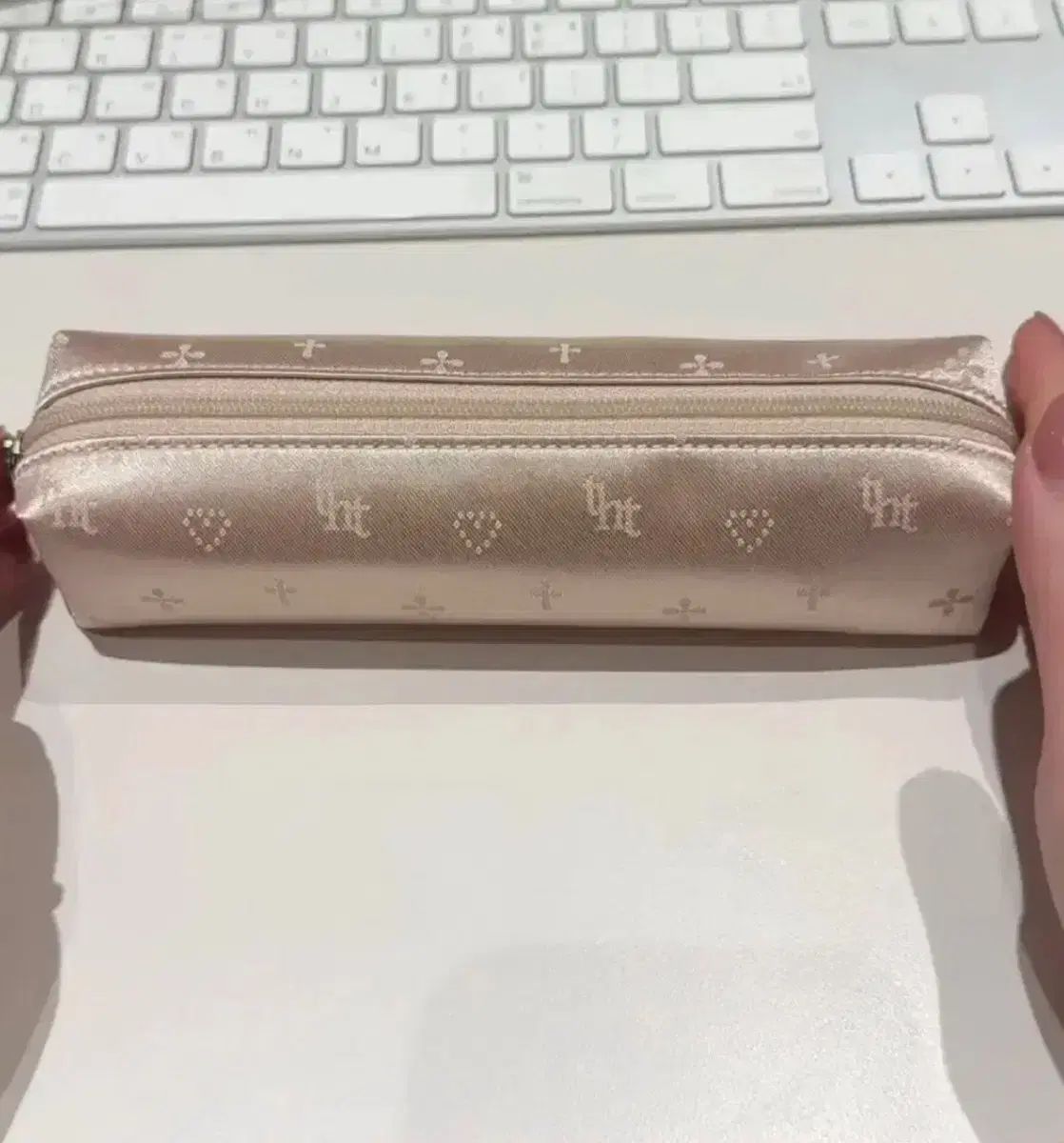 スリータイムズ ジャカード 筆箱